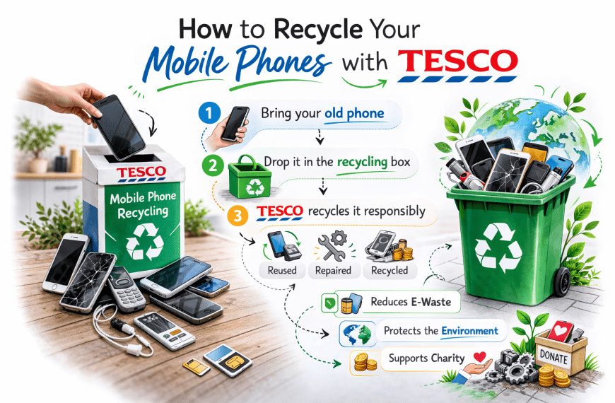 How to Recycle Your Mobile Phones with Tesco