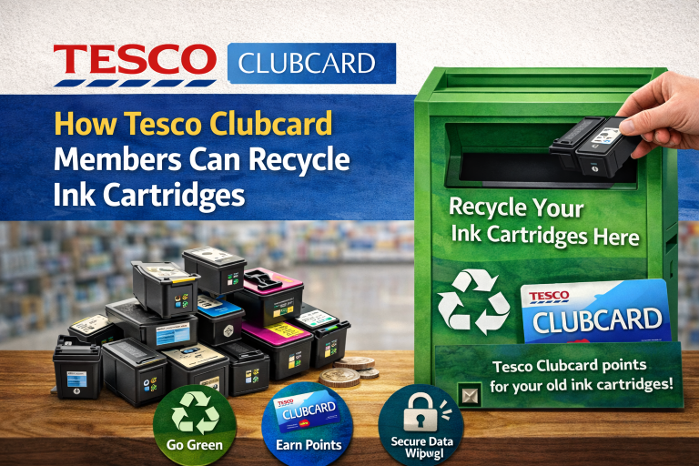 How Tesco Clubcard Members Can Recycle Ink Cartridges