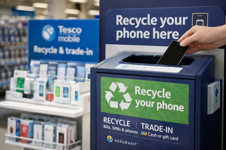 How to Recycle Your Old Phone at Tesco