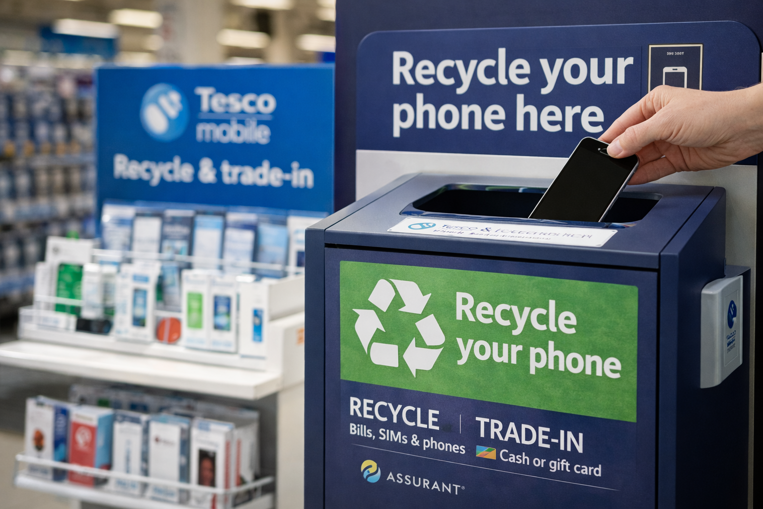 How to Recycle Your Old Phone at Tesco