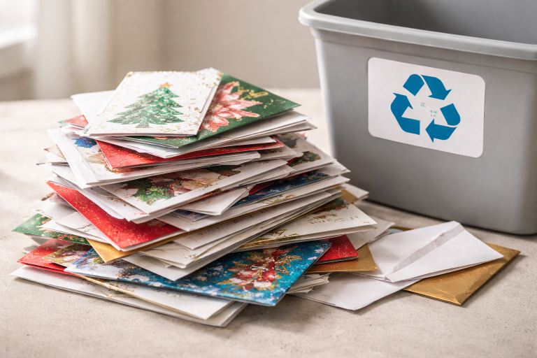 is tesco recycling christmas cards this year