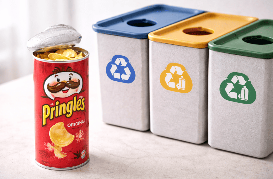 Can Pringles Cans Be Recycled at Tesco in the UK