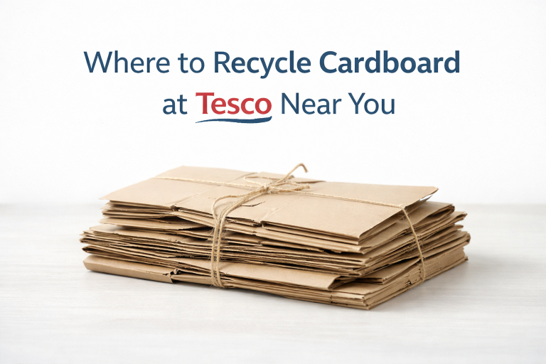 Where to Recycle Cardboard at Tesco Near You
