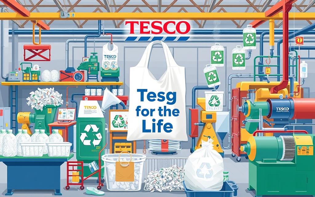 Tesco Bag for Life Recycling Process