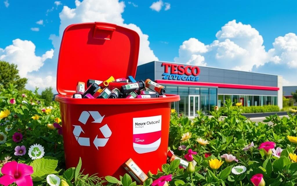 Tesco Clubcard ink cartridge recycling process