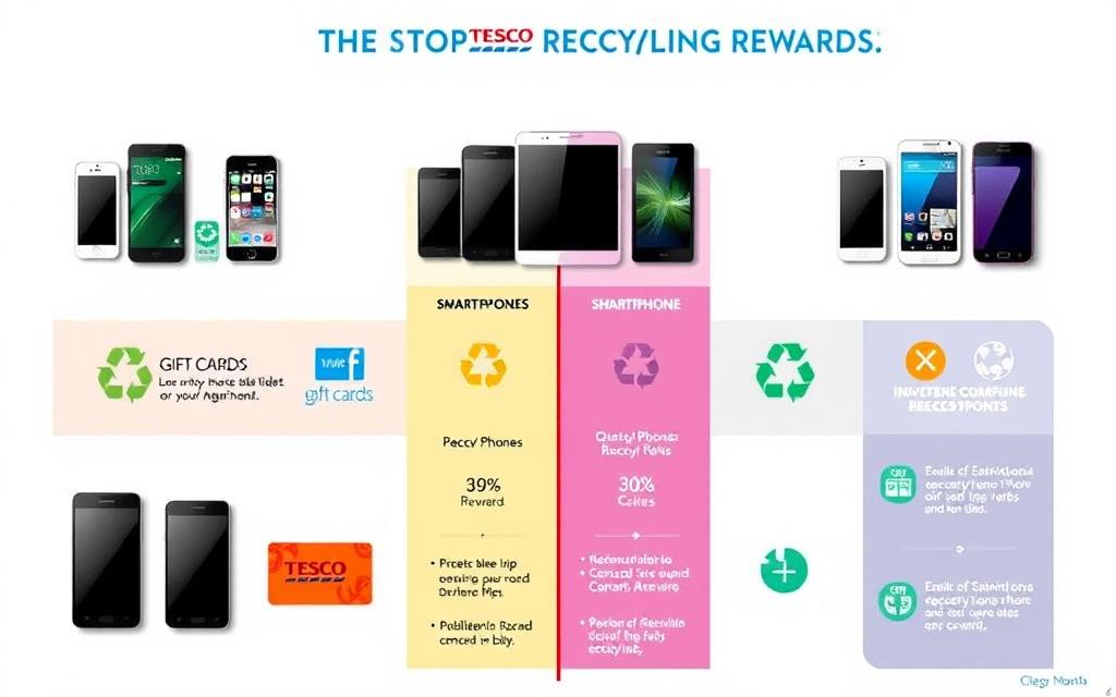 Tesco Phone Recycling Rewards Comparison