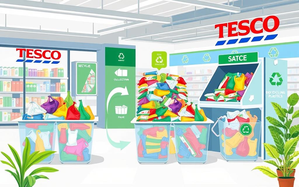 Tesco Soft Plastic Recycling Process