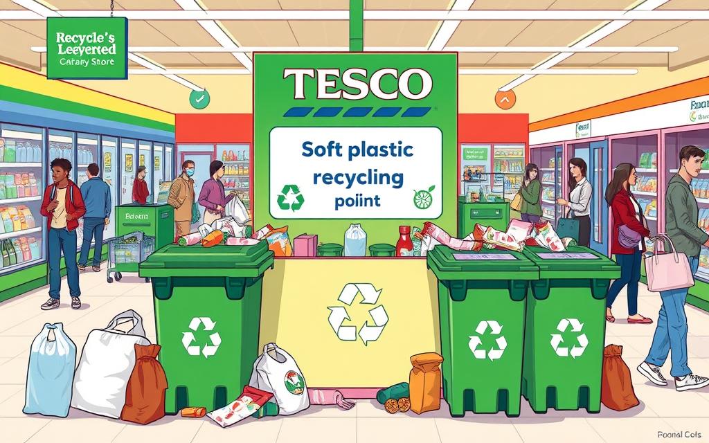 Tesco soft plastics recycling programme