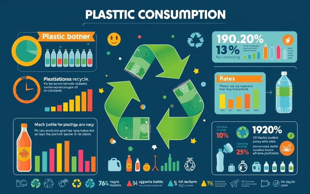 UK Plastic Consumption Infographic