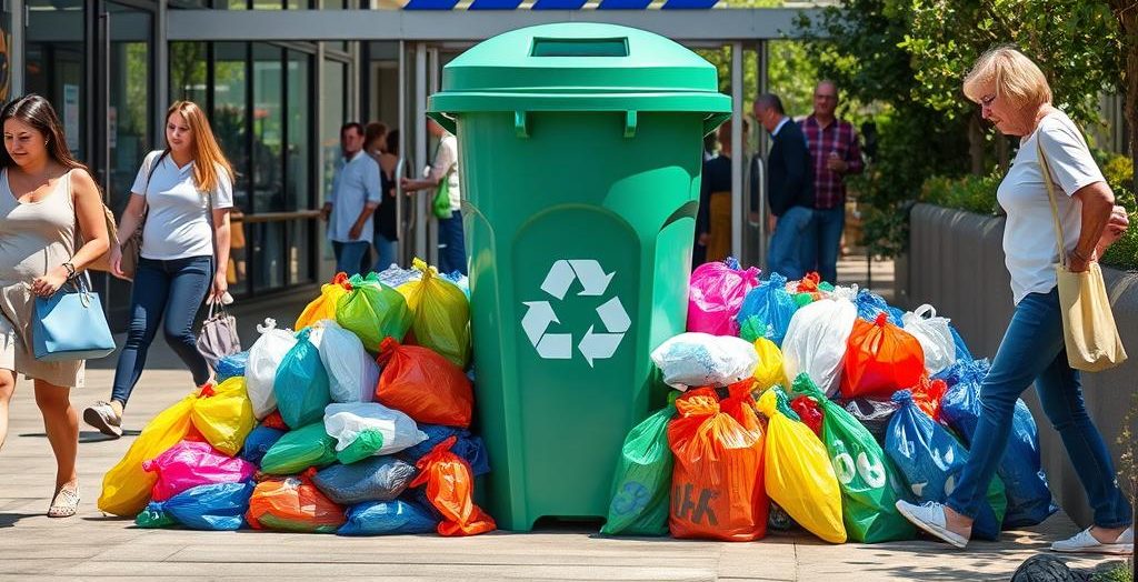 are tesco still recycling plastic bags