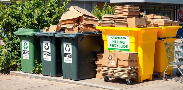 cardboard recycling near me tesco