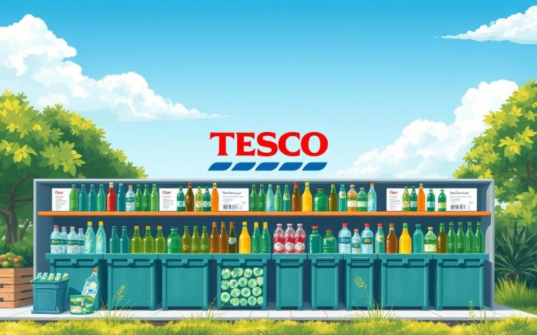 glass recycling tesco