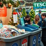 is tesco recycling christmas cards this year