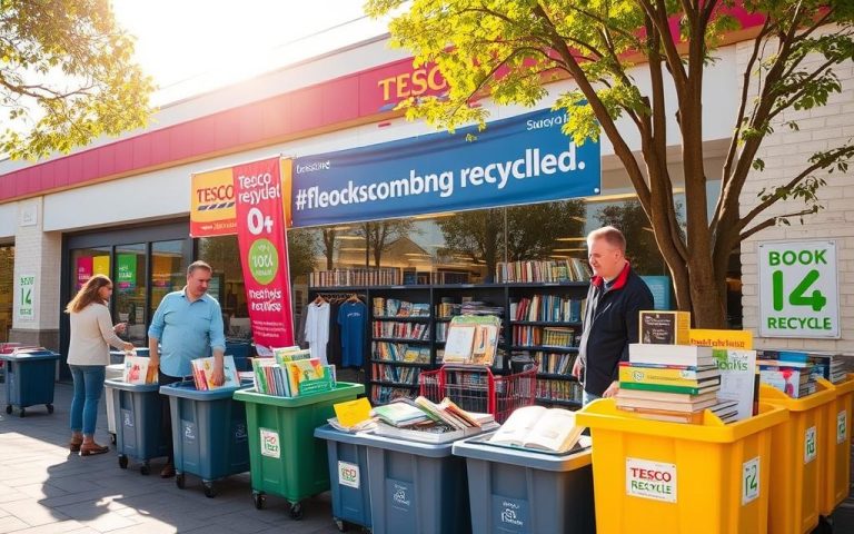 tesco book recycling