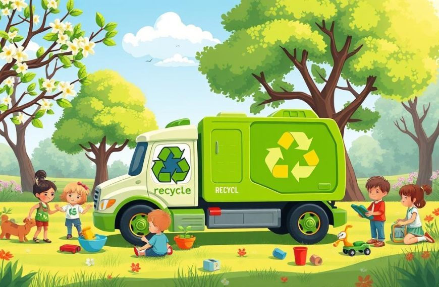 tesco toy recycling truck