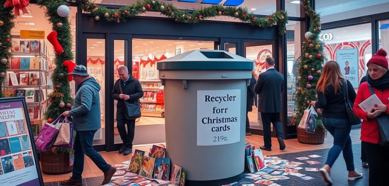 xmas card recycling tesco