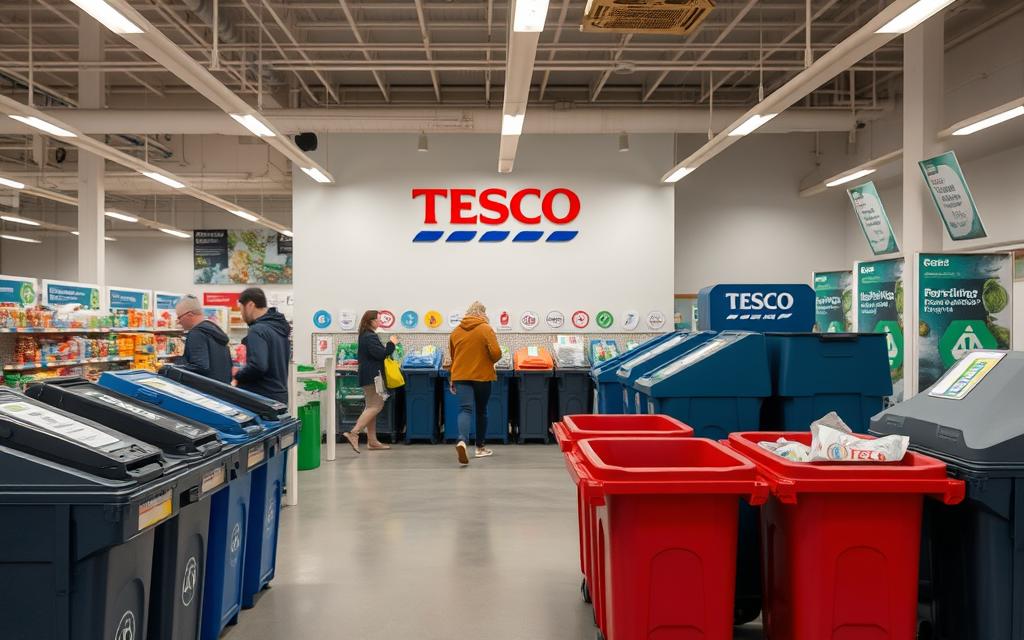 Tesco recyclable items recycling facilities