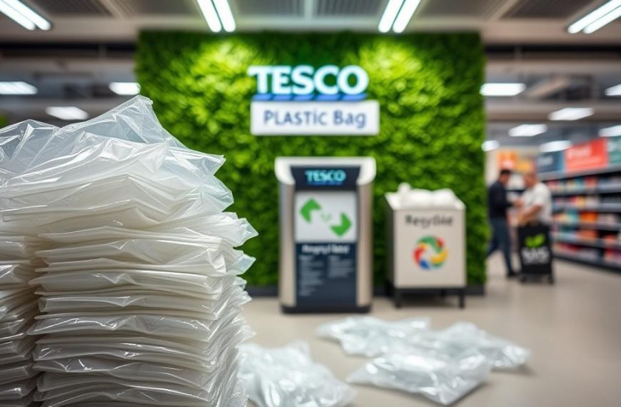 are tesco still recycling plastic bags