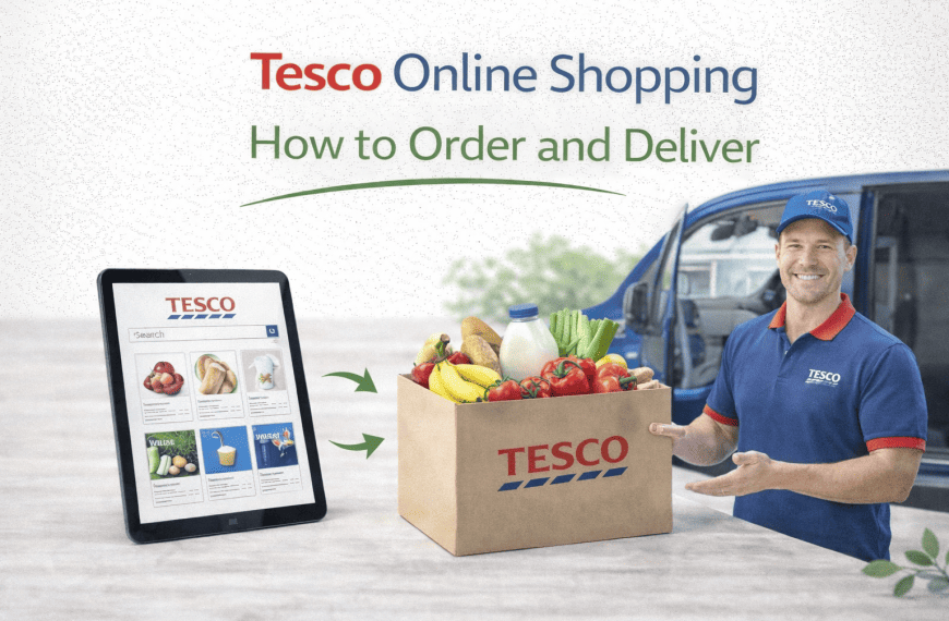 Tesco Online Shopping How to Order and Deliver