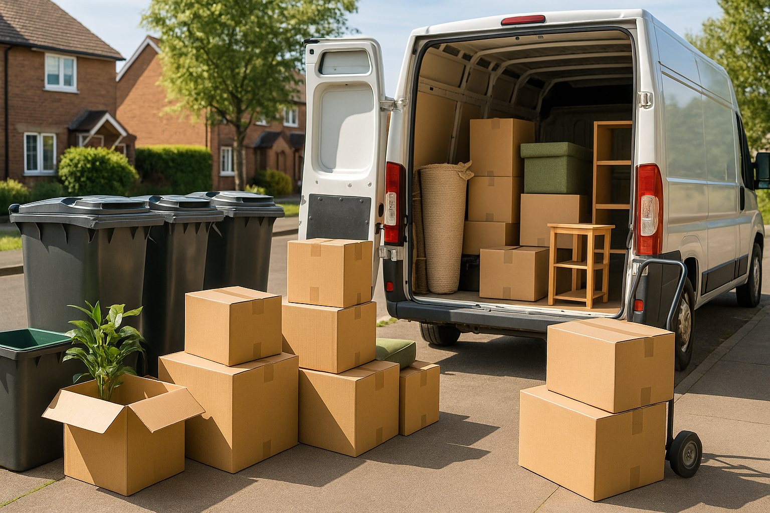 recycling when moving house