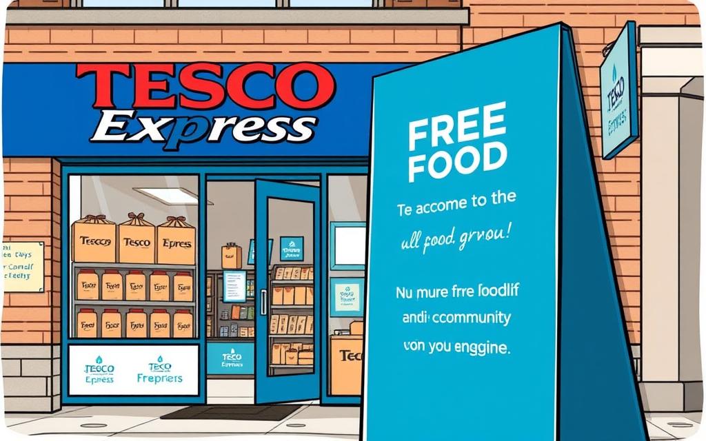 Tesco Express free food waste reduction