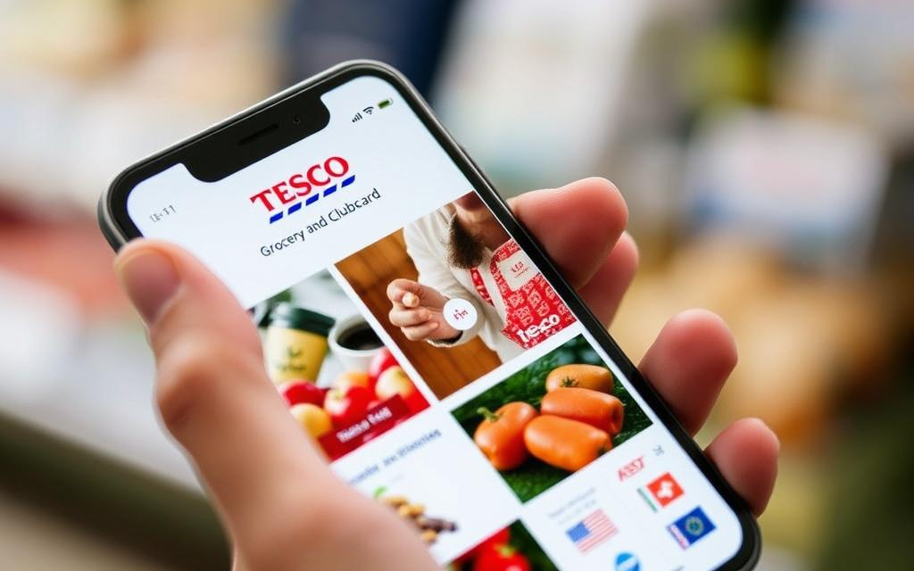 Tesco Grocery and Clubcard app