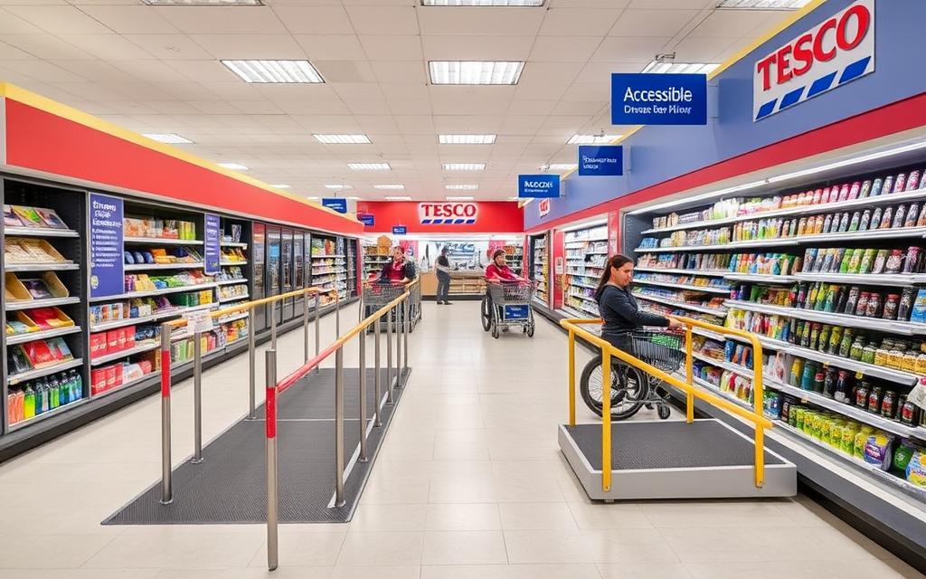 accessible tesco stores