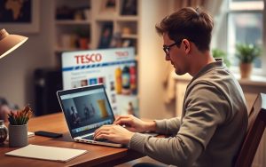 how to start tesco online shopping