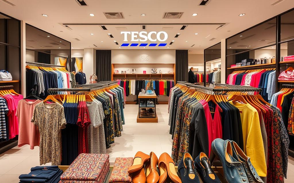 tesco clothing