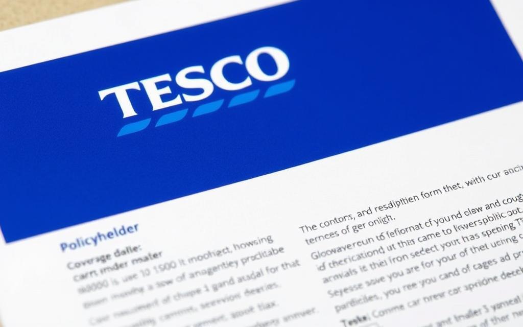 tesco comprehensive car insurance