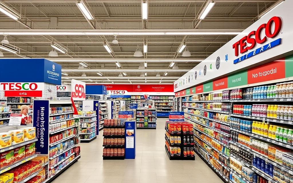 tesco extra non-food departments