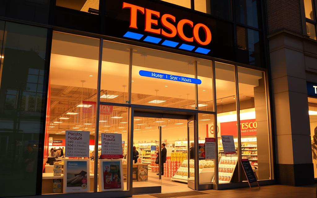 tesco opening times