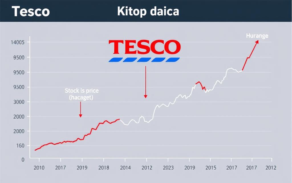 tesco share price today