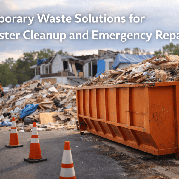 Temporary Waste Solutions for Disaster Cleanup and Emergency Repairs